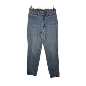 Vintage Levis 512 Jeans 7  Jr Short Stonewash USA 90s Slim Fit Tapered Leg